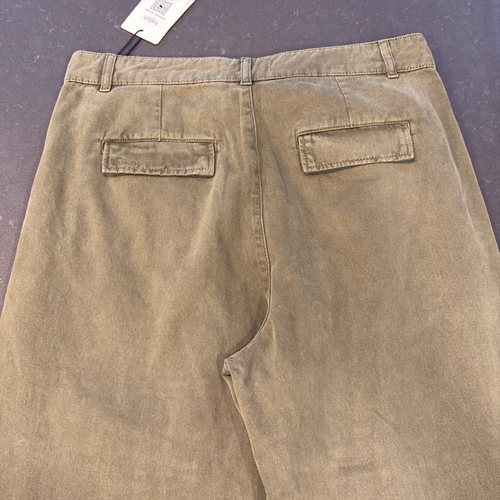 ba&sh Pantalon Maroon Pants Kaki - Picture 13 of 17